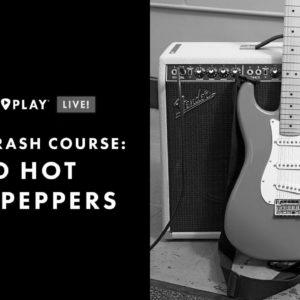 Crash Course: Red Sizzling Chili Peppers |  Be taught Songs, Techniques & Tones |  Fender Play LIVE |  fender