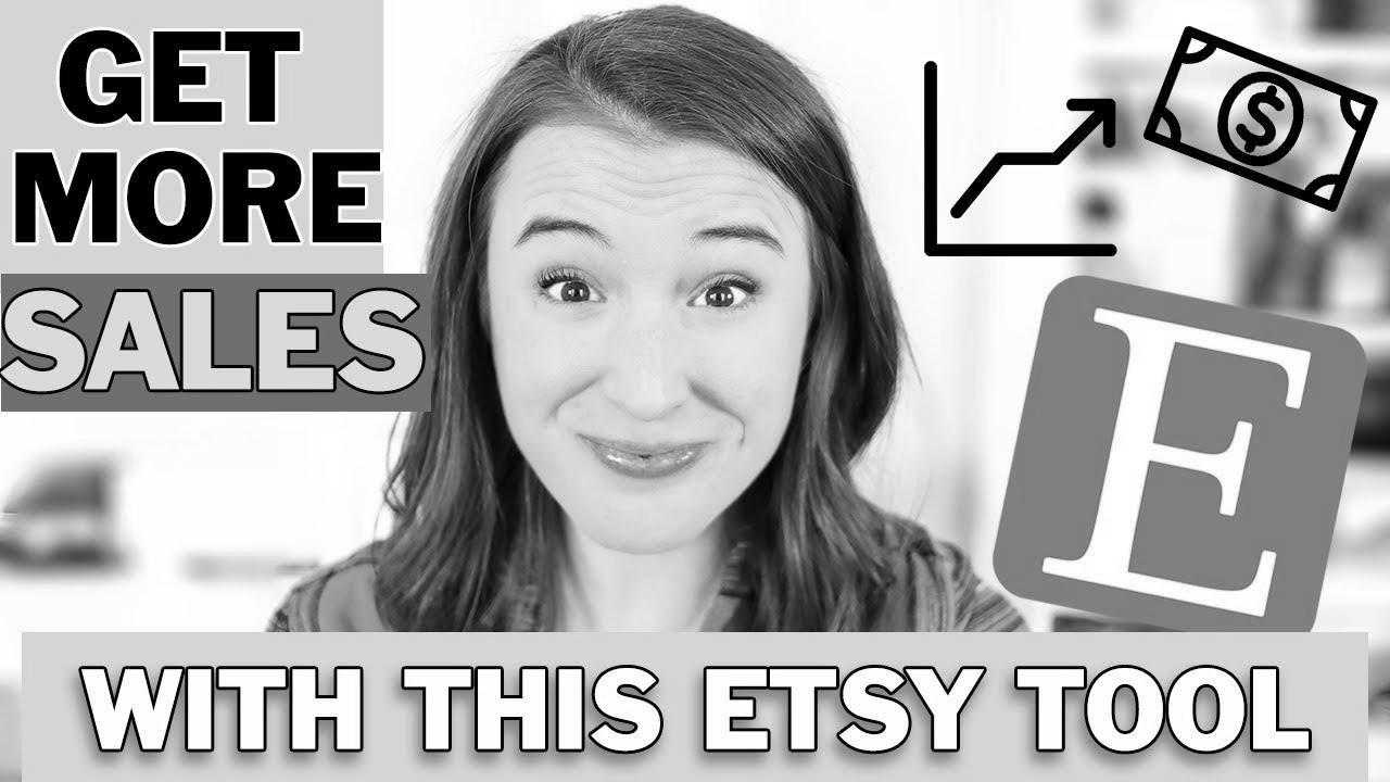 Make sales on Etsy using this search engine marketing TOOL!  (BLACK FRIDAY SPECIAL)