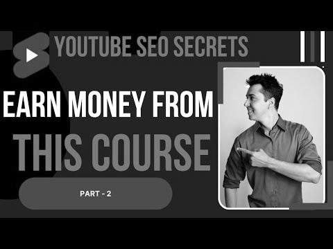 earn cash online with the assistance of YouTube SEO"100% real free video course 2022 – Half – 2