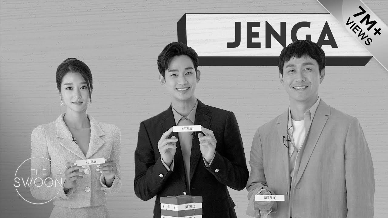 Kim Soo-hyun, Web optimization Yea-ji, and Oh Jung-se play Jenga [ENG SUB]