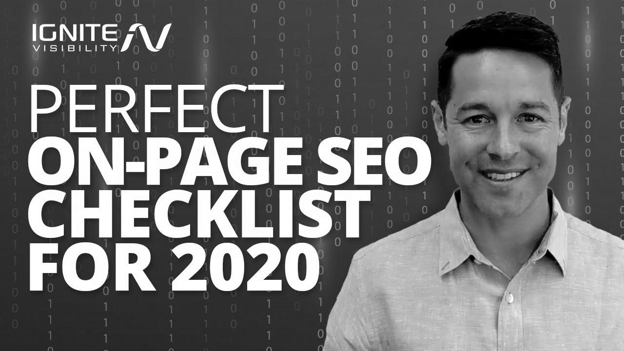 21 Point On-Web page web optimization Checklist (Rank #1 In 2020)