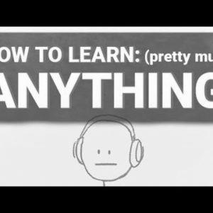 Tips on how to Learn: Fairly A lot Anything