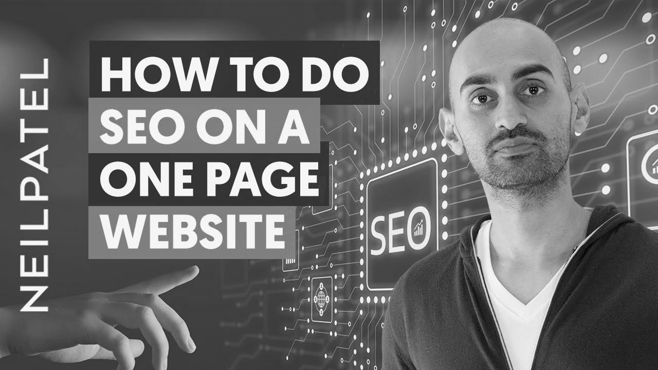 How you can do search engine marketing on a One Page Website