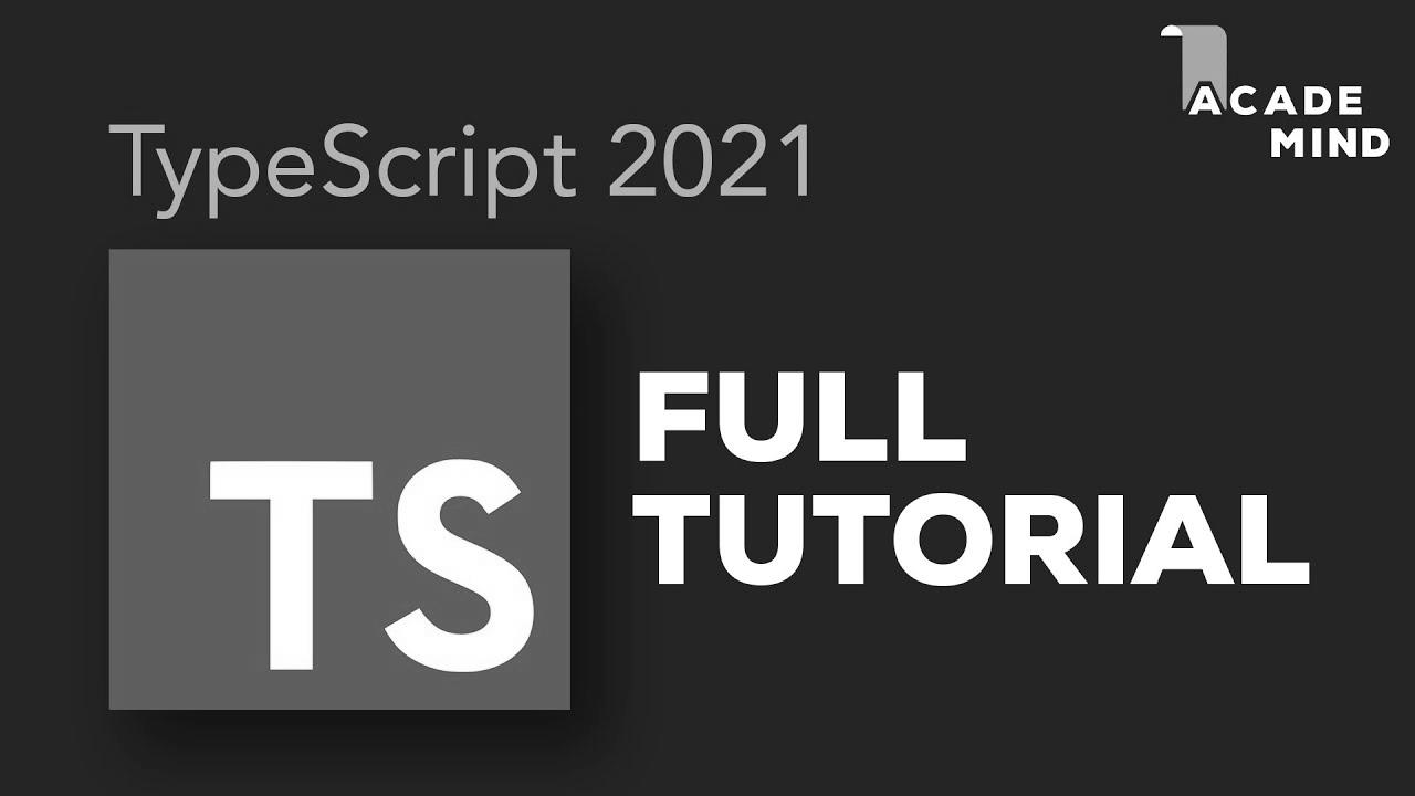 TypeScript Course for Inexperienced persons – Study TypeScript from Scratch!