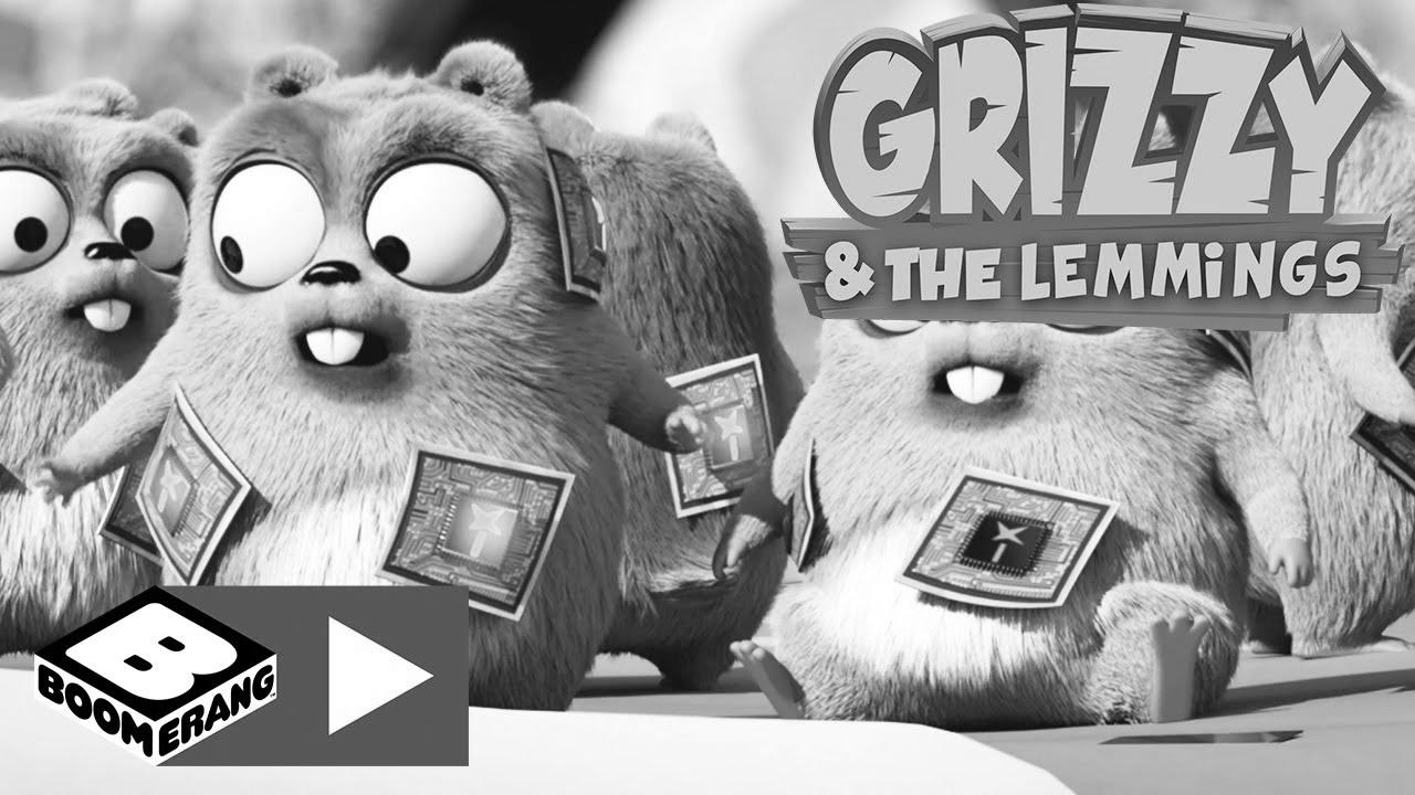 Grizzy and the Lemmings |  Modern technology |  boomerang