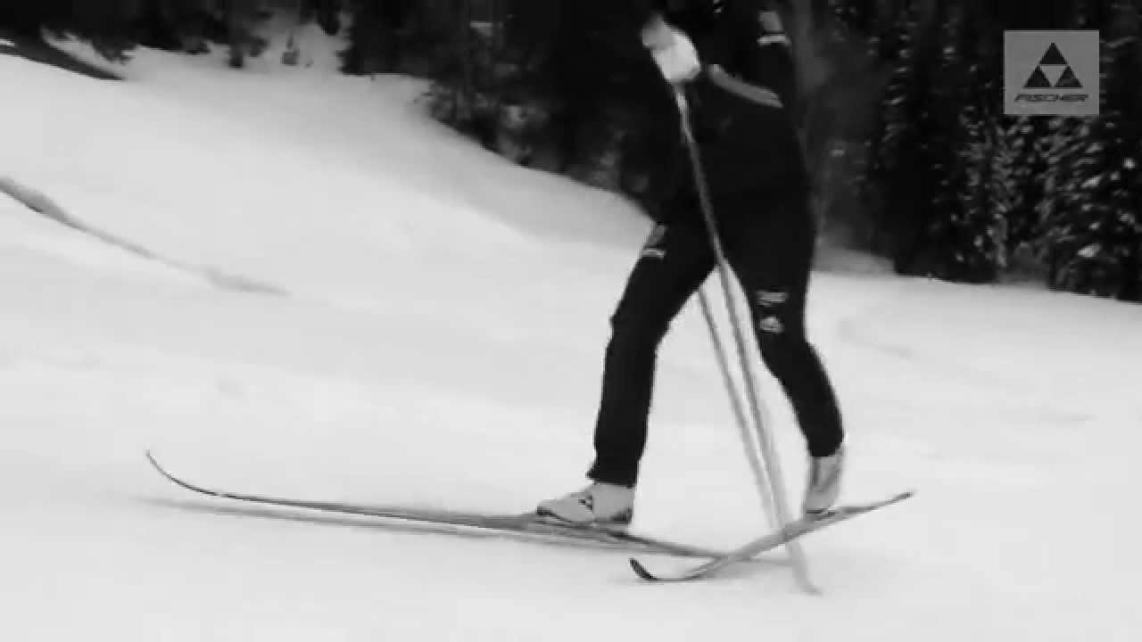 DSV expert tips |  Fishbone step (cross-country skiing – traditional method)