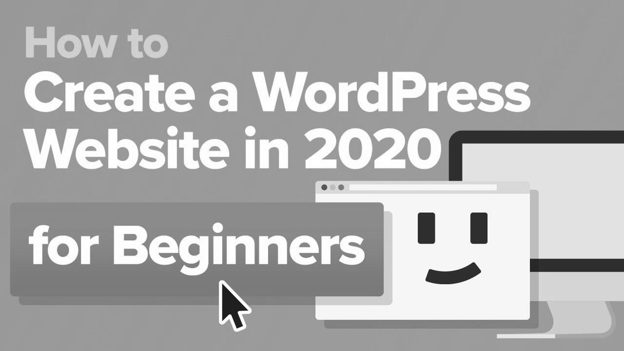 How To Create A WordPress Website [2020] For Beginners + web optimization!