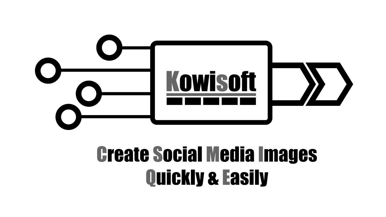 Create Social Media Images – Quickly and Simply – Kowisoft SEO TV