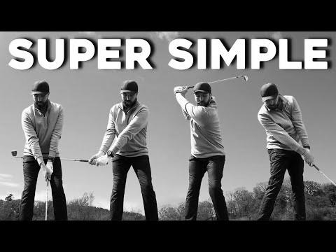  swing a golf club (simple method)