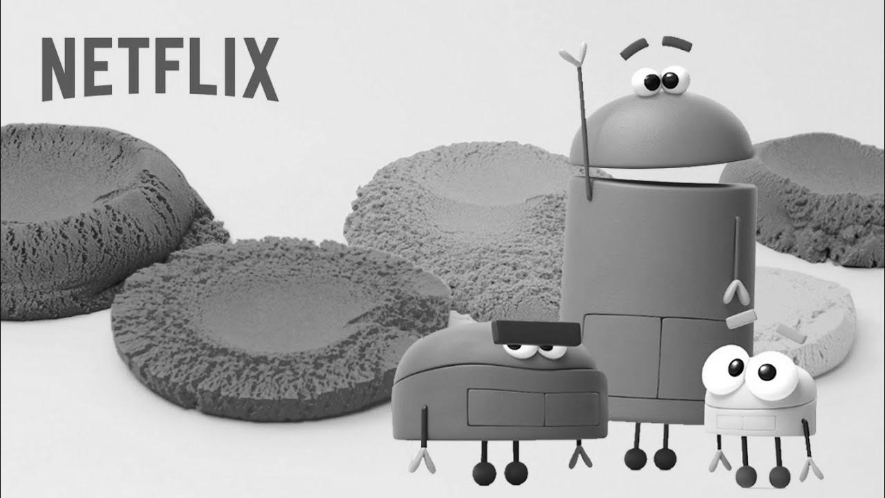 Study Colors with the StoryBot’s Sand!  🌈 Netflix Jr