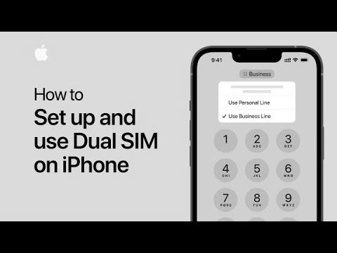 Easy methods to use Twin SIM on iPhone |  Apple support