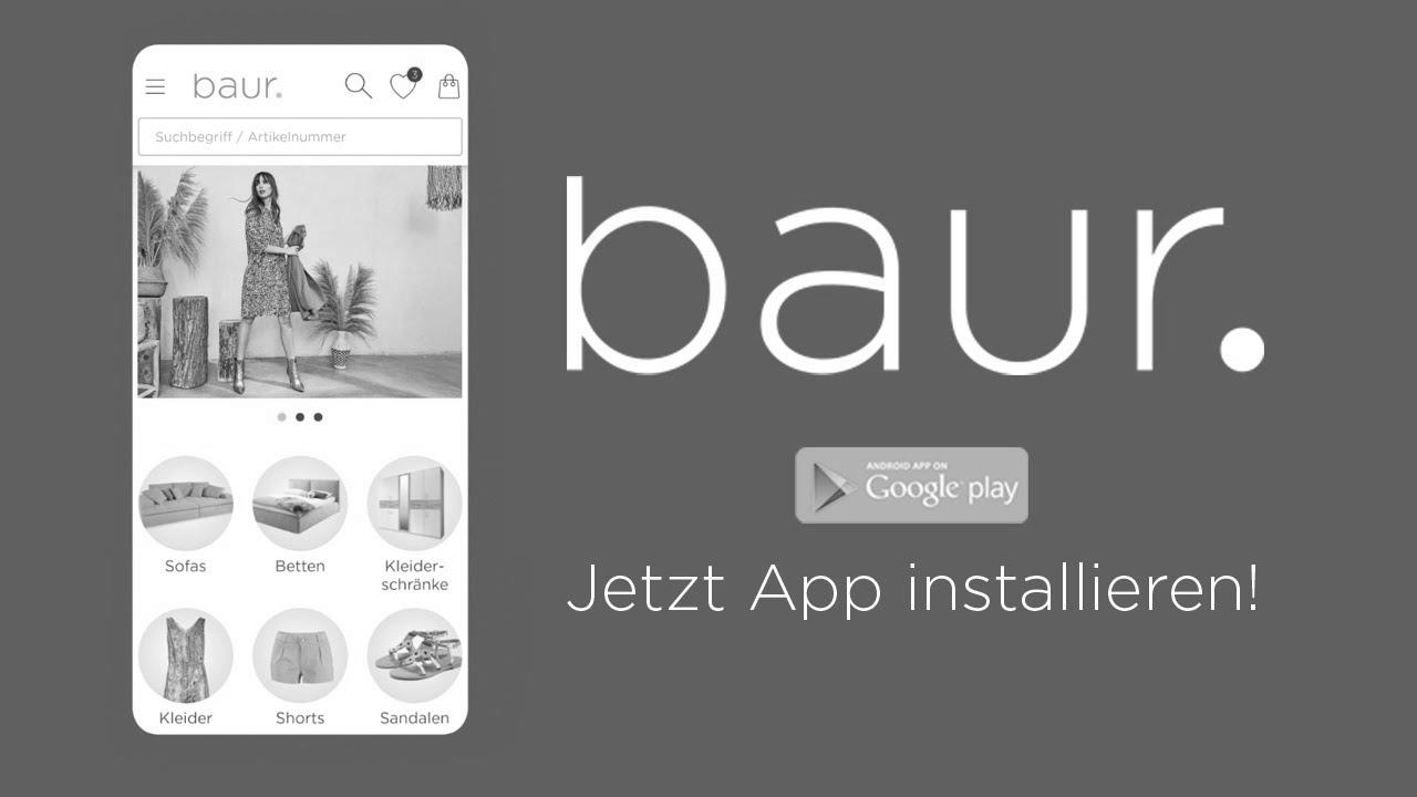 Style, residing & expertise – the BAUR app