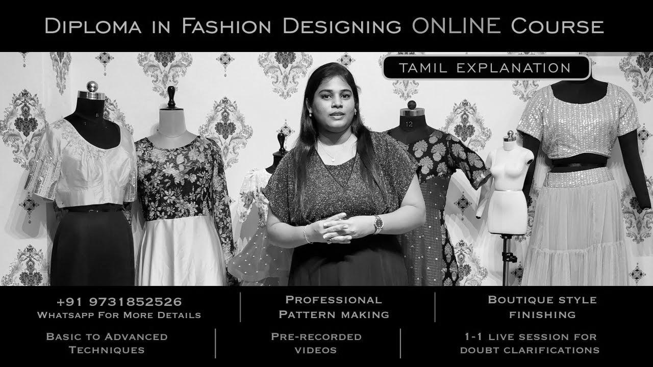 Learn Style Design Online Course |  Complete Tamil briefing